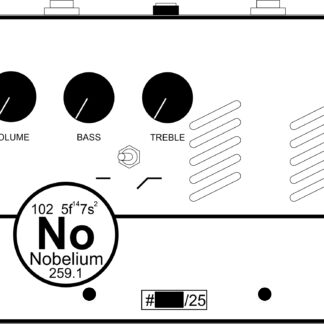 Nobelium - Full Assembled Pedal (preorder)