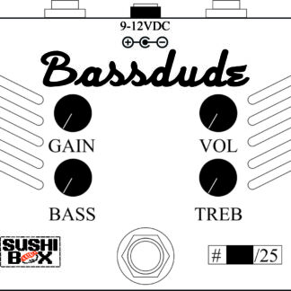Bassdude - Full Assembled Pedal (preorder)